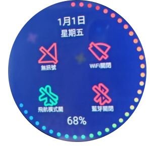 有裝上SIM卡，但是顯示紅色三角形『無訊號』標示